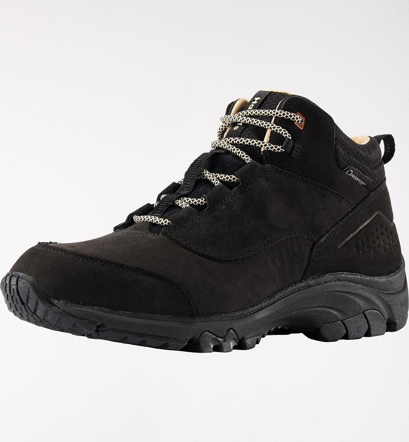 Haglöfs Kummel Proof Eco Hiking Boots Black For Mens OQSMC2514 Australia